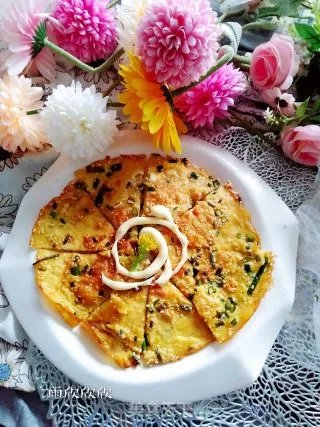 葱花鸡蛋饼