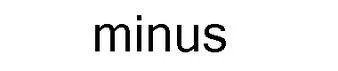 minus怎么读