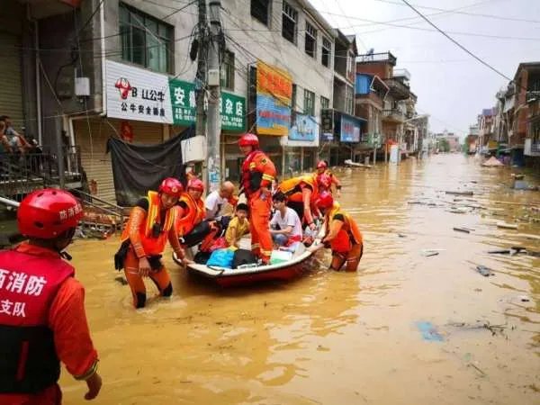 湖南永州洪水过境多地被淹,当地救援情况如何了?