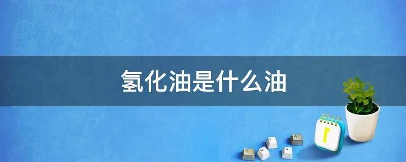氢化油是什么油