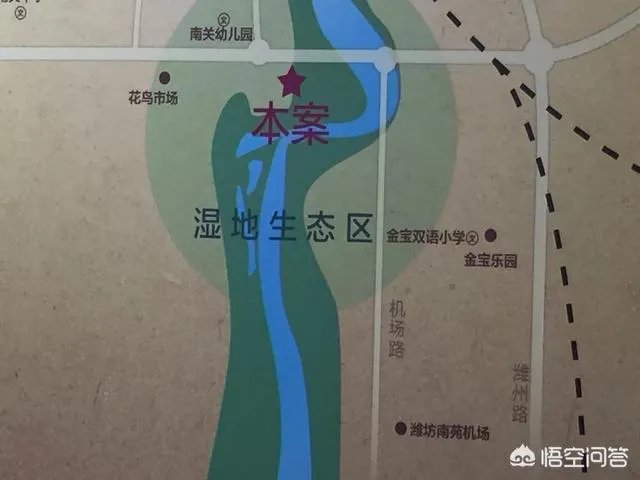 潍坊湿地公园在哪里?有多大?