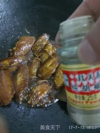 姜丝鸡翅