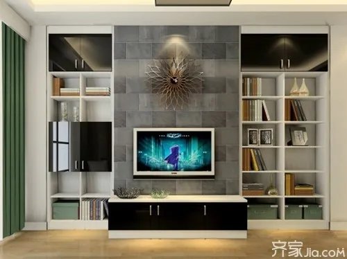 小户型客厅电视背景墙效果图赏析 小户型客厅装修必看