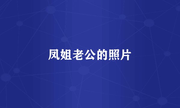 凤姐老公的照片