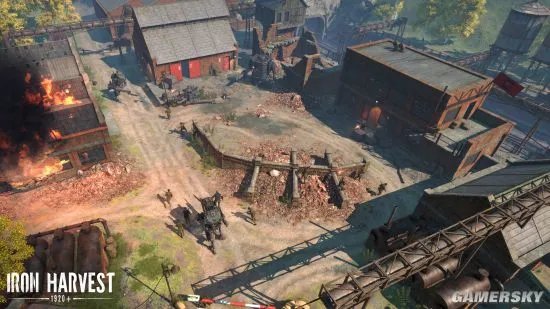 《钢铁收割(Iron Harvest)》正式公布 架空一战、步枪战机甲