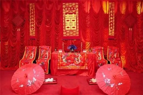 中式婚礼现场图片 怎么布置中式婚礼好看
