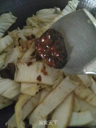白菜炒肉