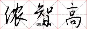 侬智高