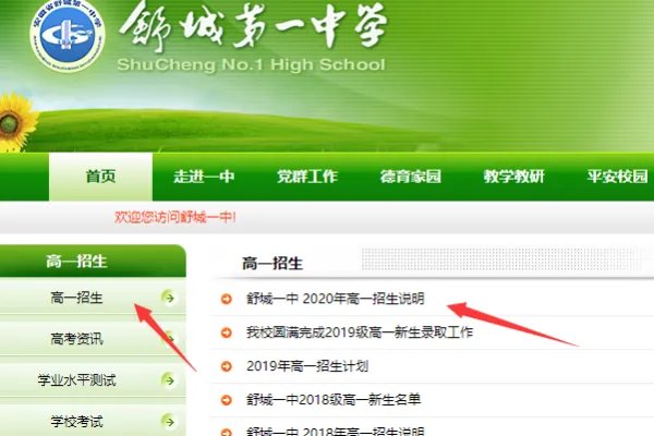 舒城一中官方网站