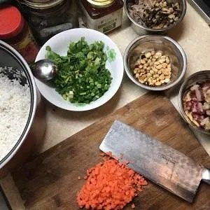 生炒糯米饭的正宗做法