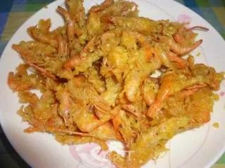 炸河虾