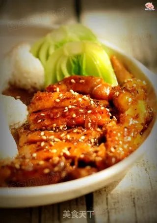 照烧鸡腿饭