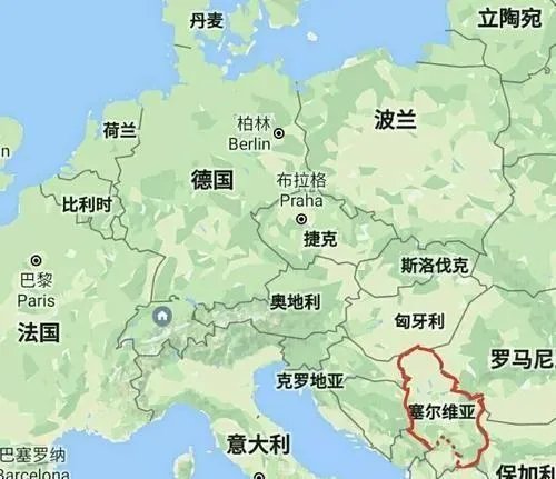 塞尔维亚属于哪个洲哪个国家?