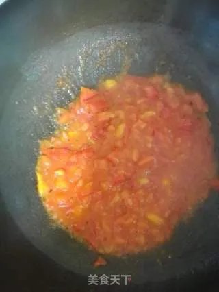 番茄意大利面