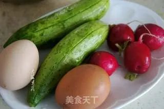 黄瓜炒鸡蛋