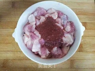 虾子酱蒸肉