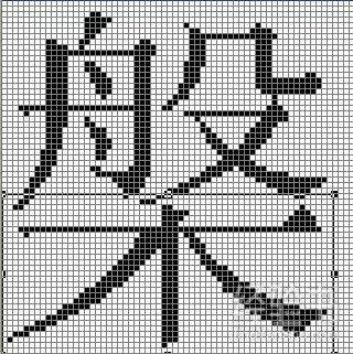 如何使用电脑造字程序造出来的字?